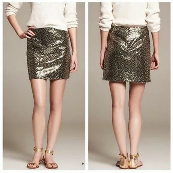 Banana Republic Sequin Skirt - Picture 8 of 8